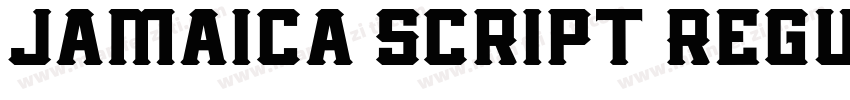 Jamaica Script Regul字体转换